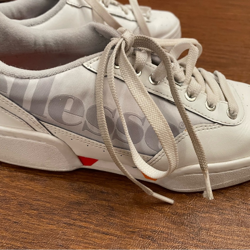 Ellesse Classic White and Gray Sneakers
